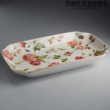 Beatrix Розанна МН051Z блюдо, фарфор, 300×170 мм, в упаковке 1 шт.