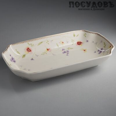 Beatrix Флориана МН058Z блюдо, фарфор, 250×140 мм, в упаковке 1 шт.