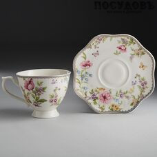Beatrix Камелия Ф2-027Р/6 набор чайный, фарфор, в подарочной упаковке 12 пр.