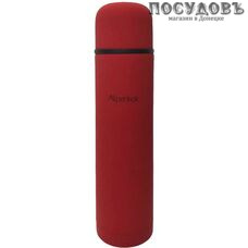 Alpenkok AK-10040M термос, колба сталь нержавеющая 1000 мл, покрытие soft touch, цвет красный