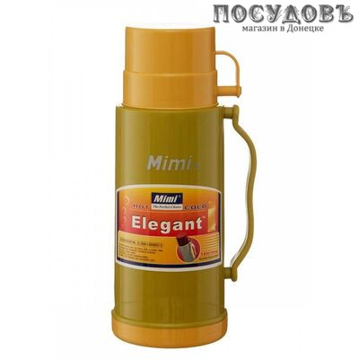 EXCO ET050 Mini термос с крышкой-стаканом, колба стекло термостойкое 500 мл