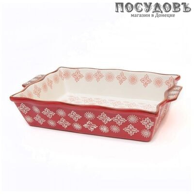 Attribute Rosso ABK002 прямоугольная форма для выпечки, керамика, 300×200 мм