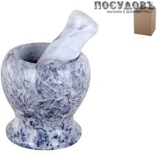 Коралл 5043 ступка с пестиком мм, мрамор, в упаковке 2 пр.