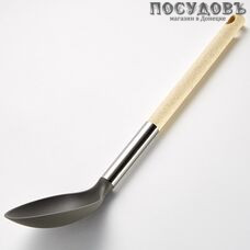 Webber Ecoline vanilla BE-1598Y, ложка поварская, 304×60 мм, нейлон, цвет бежевый