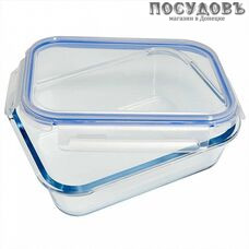 Забава РК-0107/2 форма для запекания с крышкой, стекло жаропрочное, 222×166×68 мм, 1600 мл