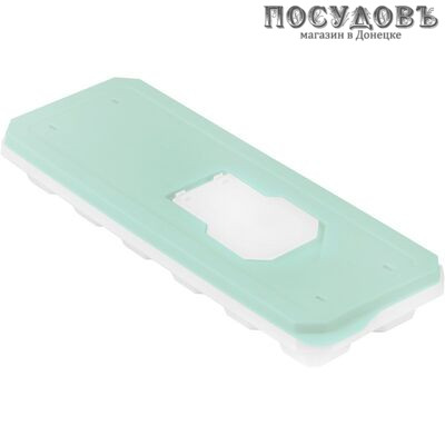 Полимербыт 4353700 форма для льда, 12 ячеек, 1 шт.