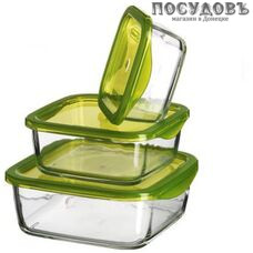 Luminarc Keep'n Box G8642 контейнеры в наборе с герметичной крышкой, стекло упрочненное, в упаковке 6 пр.