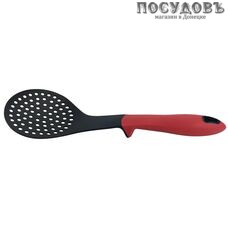 Klausberg KB-7429, шумовка, 310 мм, нейлон, цвет черный с красным, на блистере 1 шт.