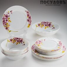 Teropal 0019М/40SK сервиз столовый, стеклокерамика, в упаковке 19 пр.