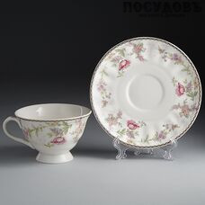 Rosario Мелисса Ф2-036P/1 чайная пара, фарфор, в подарочной упаковке 2 пр.