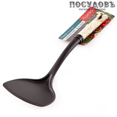 Alpenkok Grey Stone AK-5267N, лопатка, 360×105 мм, нейлон, пластиковая Soft Touch ручка, на блистере 1 шт.