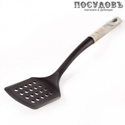Webber Grey Stone AK-5268N, лопатка с прорезями, 360×85 мм, нейлон, на блистере 1 шт.