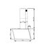 Centek CT-1829-60 Black вытяжка кухонная наклонная, ширина 595 мм, 233 Вт, черный
