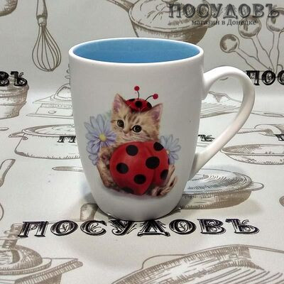 Кружка Rosario "Котята" Ф15-004L 350 мл фарфор 1 шт