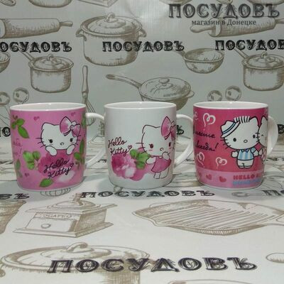 Кружка Коралл "Хеллоу Китти" NHK1-3 350 мл 1 шт