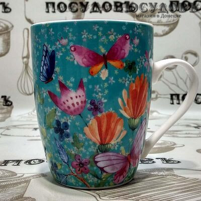 Кружка Коралл Цветочный вальс YQ1695 340 мл 1 шт