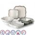 Столовый набор Luminarc Authentic Silver H8391 19 предметов