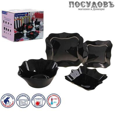 Столовый сервиз Luminarc Authentic Black E6196 19 предметов
