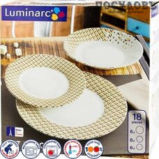 Столовый набор Luminarc Loft Abacco L3657 18 предметов