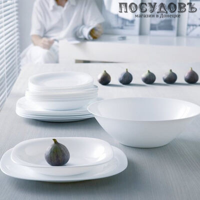 Столовый сервиз Luminarc Carine White e6344/N2185 19 предметов