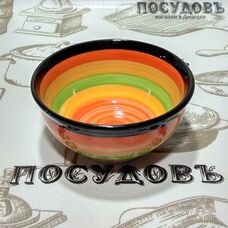 Фарфоровый салатник "Радуга" 489-4-1 11 см 1 шт