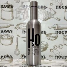 Термос-бутылка Lara LR04-14 SS 750 мл двойная вакуумная стенка, серебрянный цвет